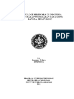 Bioteknologi Berbicara Di Indonesia Dalam Upaya Peningkatan Daya Saing Bangsa, Mampukah?