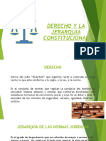 Derecho y Jerarquia Constitucional