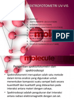 Spektrofotometri Uv Vis Kelompok 3