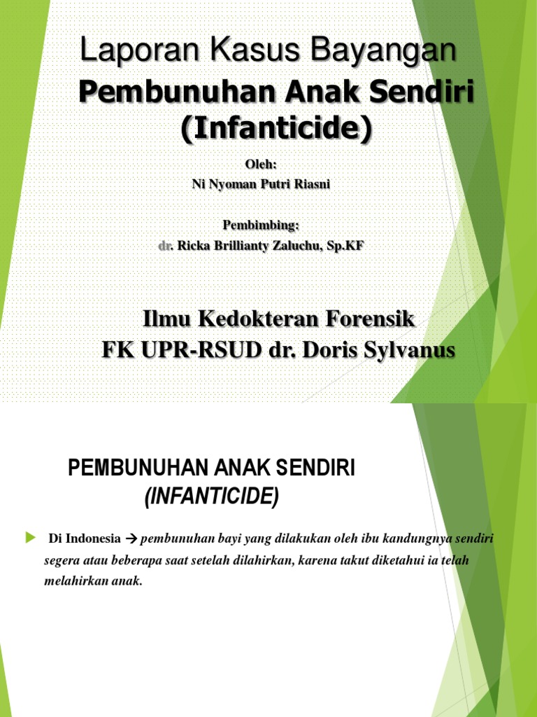Infanticide: Pembunuhan Bayi di Indonesia | PDF