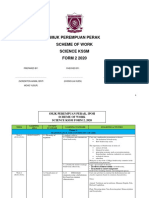 RPT Science Form 2 2020 Final WK 39 PDF
