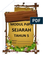 Cover Page Modul PDPR Sejarah