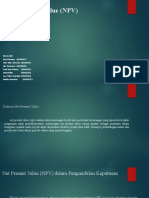 Net Present Value (NPV)