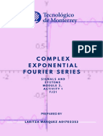 Complex Exponential Fourier Series: Prepared by