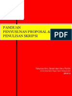 Panduan Proposal Dan Skripsi 2015