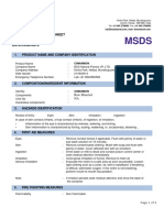 Cinnamon: Material Safety Data Sheet