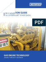 MOTORTECH Application Guide CATERPILLAR G3400 Series 01.00.010 EN 2016 07 - 01