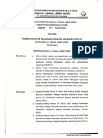 SK Pembentukan Tim Pelaksana Kegiatan Vaksinasi Covid-19