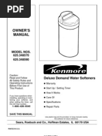 Download SearsDeluxeDemandWaterSoftenersownersmanuals by Greg Reyneke SN51761036 doc pdf