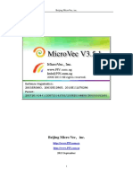 MicroVec Manual