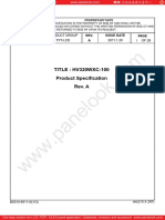 TITLE: HV320WXC 100 TITLE: HV320WXC-100 Product Specification Rev. A