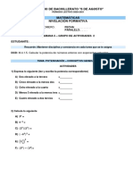 Act Formativas Semana 5 - Sesion 2 - Matematicas