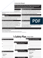 Safety Plan: An Instruction Manual