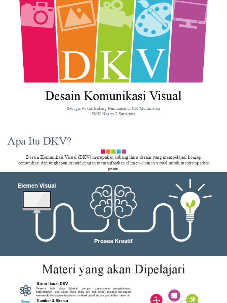Desain Komunikasi Visual Sebagai Fokus Bidang Peminatan Di Kk Multimedia Smk Negeri 7 Surakarta Pdf