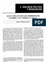 Wickham Crowley, Timothy P. - Auge y Declive de Los Gobiernos de Guerrilla en América Latina