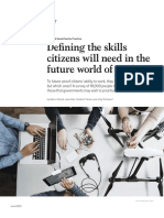 Defining The Skills Citizens Will Need in The Future World of Work