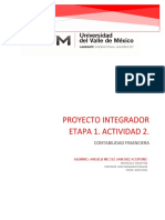 Proyecto Integrador Etapa 1 Actividad 2 Contabilidad Financiera