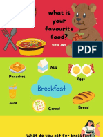 What Is Your Favourite Food