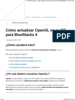 Cómo Actualizar OpenGL en Su PC para BlueStacks 4 - BlueStacks Apoyo