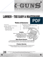Six Guns Lawmen The Earps & Mastersons