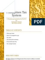 Philippines Tax System Overview