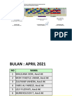 Jadwal Maret