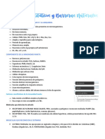 Factores Constitutivos y Barreras Naturales