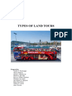 Types of Land Tours (Group2)