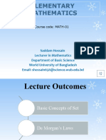 Saddam Hossain Lecturer in Mathematics Department of Basic Science World University of Bangladesh Email: Shossain656@science - Wub.edu - BD