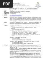 Administracao Cargos Salarios Carreiras