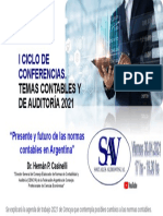 Normas contables Argentina CENCYA conferencia 2021