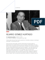 Noticia de Alvaro Gomez Hurtado