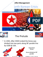 The North Korean Crisis - Conflict Management