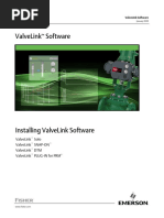 Installation Guide Valvelink Software 