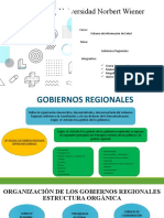 Tarea Final - Gobiernos Regionales