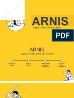 History of Arnis