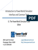Intro to Powerworld Simulator