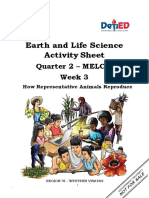 SHS - LAS - Earth & Life Science - MELC - 3 - Q2 - Week-3