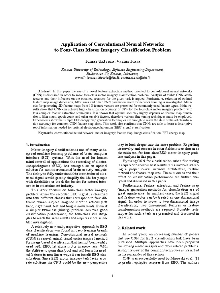 ++CNN Paper With Code | PDF | Wavelet | Electroencephalography