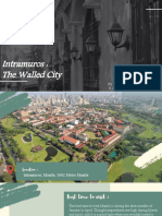 Intramuros: The Walled City: By: Elyssa Mari T. Bathan 11 STEM - Our Lady of Guadalupe
