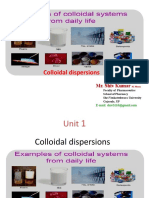 Unit 1 (Colloidal Dispersions)
