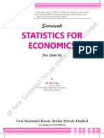 Statistics For Economics (Eng) XI (CH 1 - CH 7)