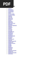 Daftar Obat