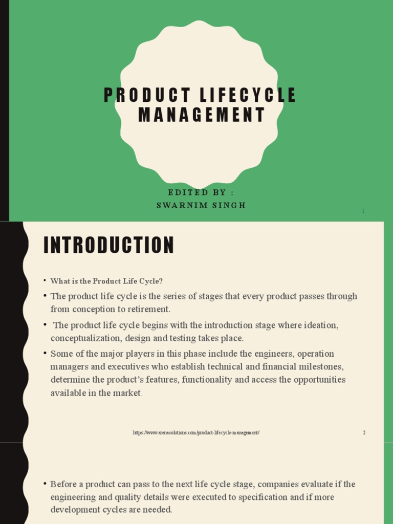 Product Lifecycle Management Guide | PDF | Product Lifecycle | Computer ...
