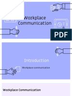 Unit 4 - Final Workplace Communication