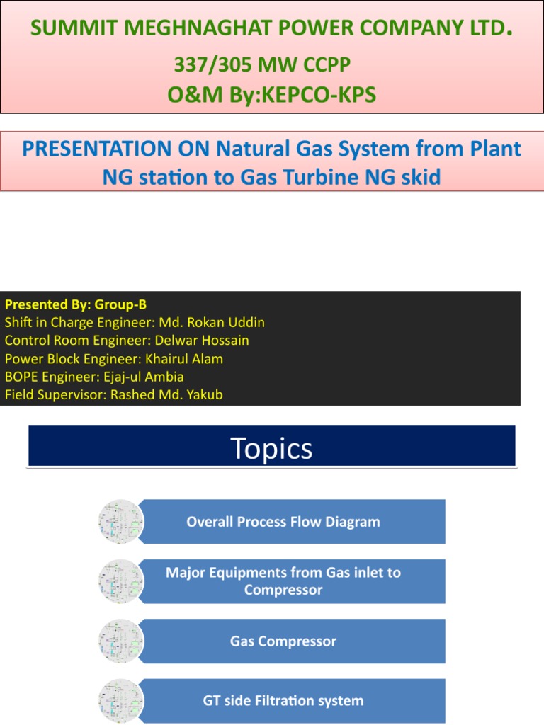 Natural Gas Compressor System Overview | PDF | Valve | Flow Measurement