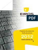 Tarifa Eiros - 2012 Completa
