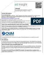 Adopting Total Quality Management To Enhance Service Delivery in Medical Records Exploring The Case of The Korle-Bu Teaching Hospital in Ghana