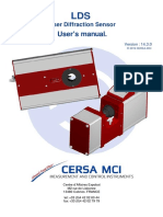 User's Manual.: Laser Diffraction Sensor