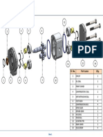 Exploded View Diagram of Gear Assembly